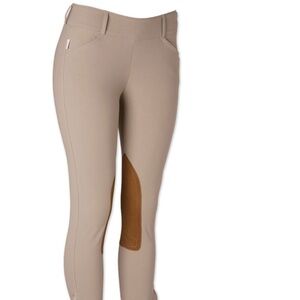 The Tailored Sportsman Trophy Hunter Size 26, low rise side zip style #1968 Tan